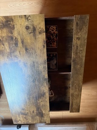 Mesa baja de madera para salón