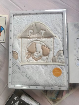 Capa de Baño Infantil Puppy 100x100cm