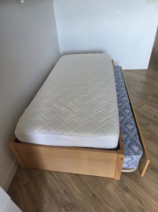 Cama nido 190x90 con 2 colchones
