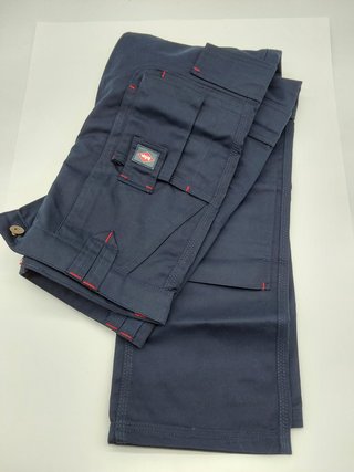 Lee Cooper LCPNT206 Ropa de Trabajo para Hombres con múltiples Bolsillos y Bolsillos para Rodilleras
