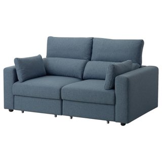 Sofá Ikea ESKILSTUNA azul tela