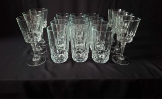 VASOS Y COPAS CRISTAL D'ARQUES MODELO CHANTELLE