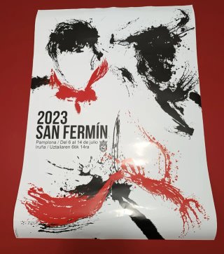 Cartel San Fermín 2023 Pamplona