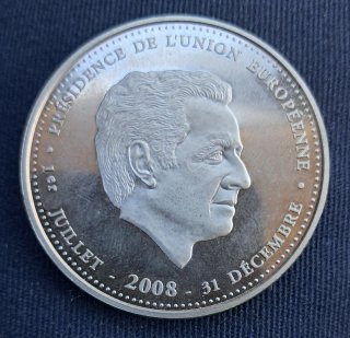 Moneda Conmemorativa Presidencia UE 2008