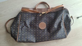 Bolsa de viaje de piel Nubia