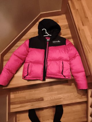 Cazadora Tenth Rosa y Negra
