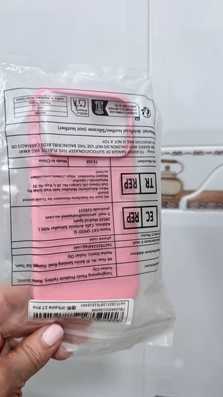 Funda Silicona Rosa iPhone 17  y 18 Pro