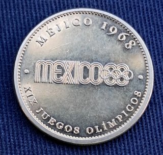Moneda México 1968 Juegos Olímpicos
