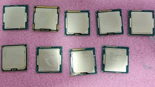 Pack 8 Procesadores Intel i7, i5, i3 y Xeon