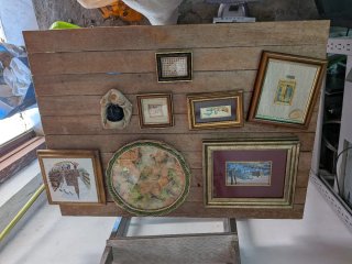 Lotto Stock 8 Quadretti Misti Vintage Miniatire Fo