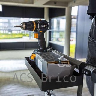 Andamio Telescópico Aluminio Plegable Plataforma 90 cm