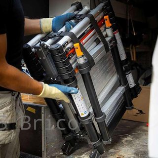 Andamio Telescópico Aluminio Plegable Plataforma 90 cm