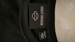 Camiseta Harley Davidson Negra