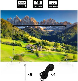 Pantalla de Proyector Portátil Vamvo 120