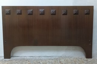 Cabecero Castellano Antiguo Sapelli 135