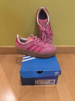 Zapatillas Adidas Gazelle Bold J Rosa n°37 1/3