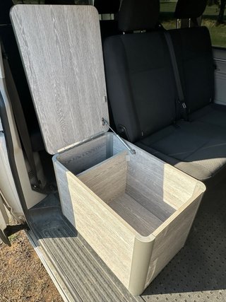 volswagen T6 caravelle con mueble camper