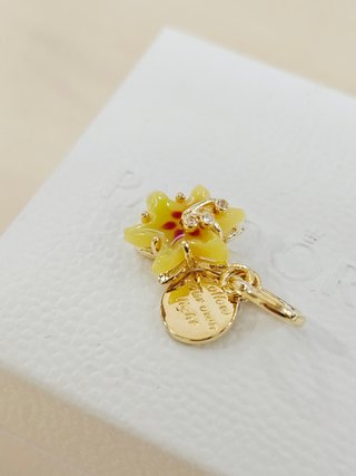 Charm Pandora Flor Mágica Enredados +caja