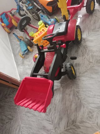 Tractor de pedales grande