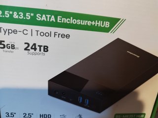 Caja para Disco Duro Blueendless 2.5/3.5