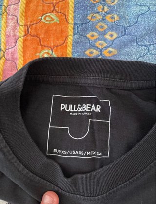Maglia Pull&Bear Uomo Nera