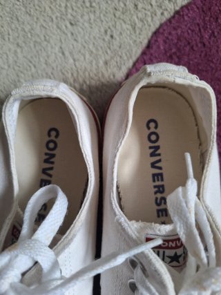 Converse All Star Bajas Blancas