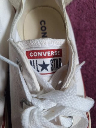 Converse All Star Bajas Blancas