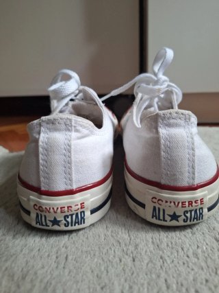 Converse All Star Bajas Blancas
