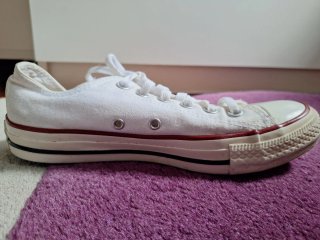 Converse All Star Bajas Blancas