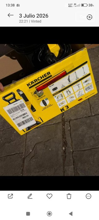 Hidrolimpiadora Karcher K3 + Limpiador Universal