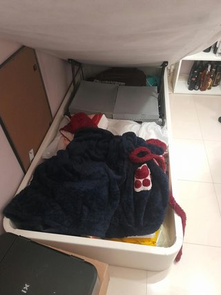 Canapé abatible Ikea Madera Blanco