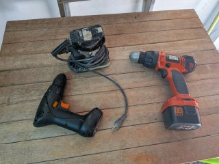 Lotto Elettroutensili Misti: Trapano 12V Black &
