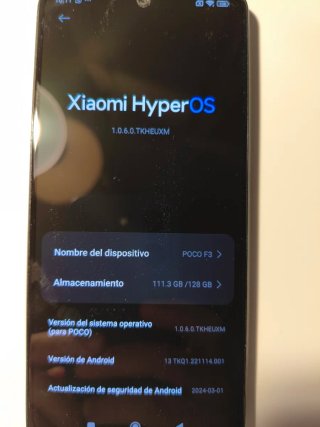 Xiaomi POCO F3 128GB Nero