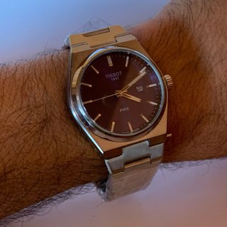 Reloj cuarzo acero 40 mm estilo deportivo