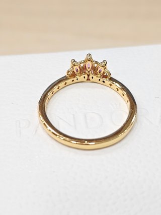 Anillo Pandora Tiara Rapunzel Talla 56+caja