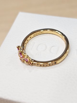 Anillo Pandora Tiara Rapunzel Talla 56+caja