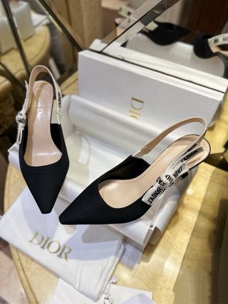 Dior Slingback Tacón 6cm Talla 37