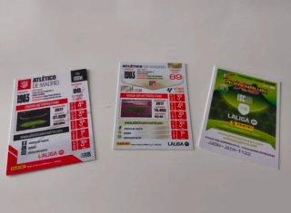 Lote de Cromos Atlético de Madrid