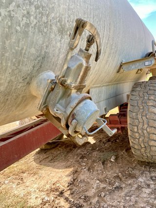 Cuba galvanizada para tractor de 12.000 litros