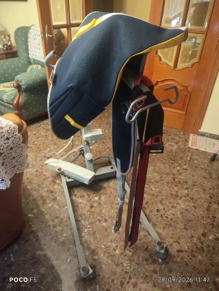 Grúa para personas sin movilidad