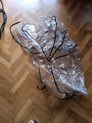 Funda impermeable para carrito de bebé