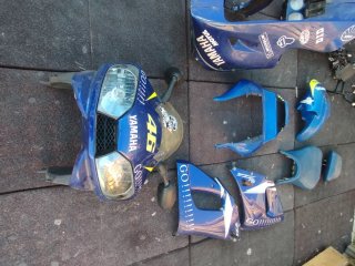 Despiece Yamaha R6 Azul/Amarillo