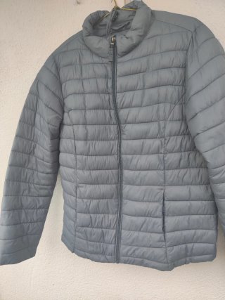 Anorak Fino Gris azulado