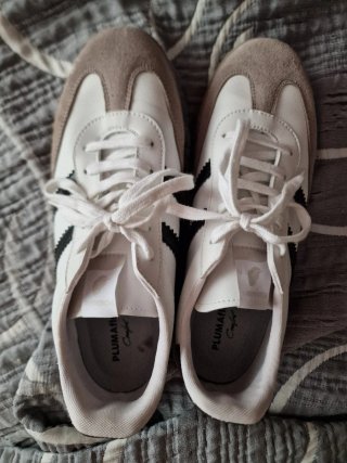 Zapatillas casuales beige/blanco