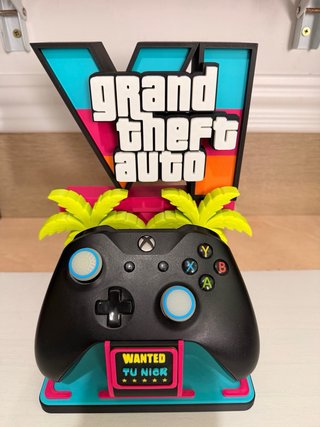 Soporte mando GTA VI universal, PS5, XBOX, NINTEND