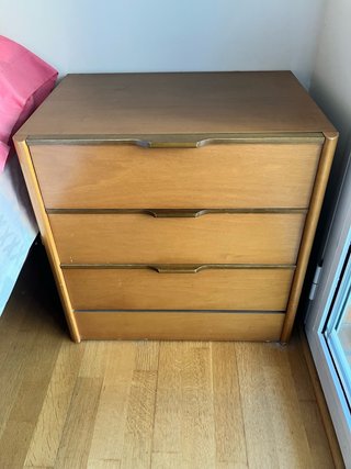 Mueble de 3 cajones de madera