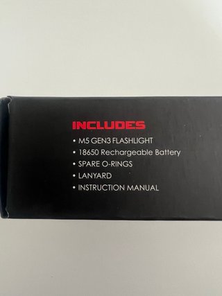 Linterna Powertac M5 GEN3