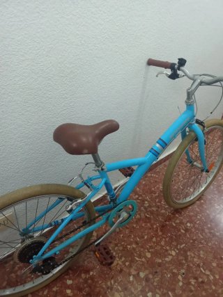 Bicicleta azul