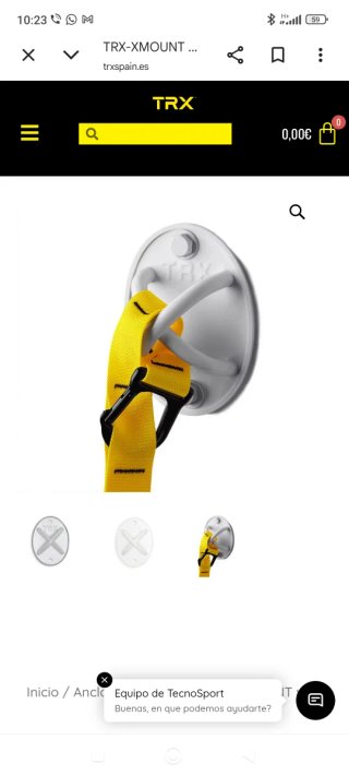Anclaje TRX XMount White