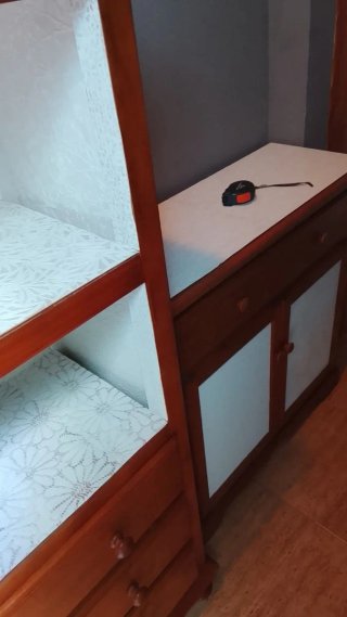 Lote de 2 Muebles de Madera